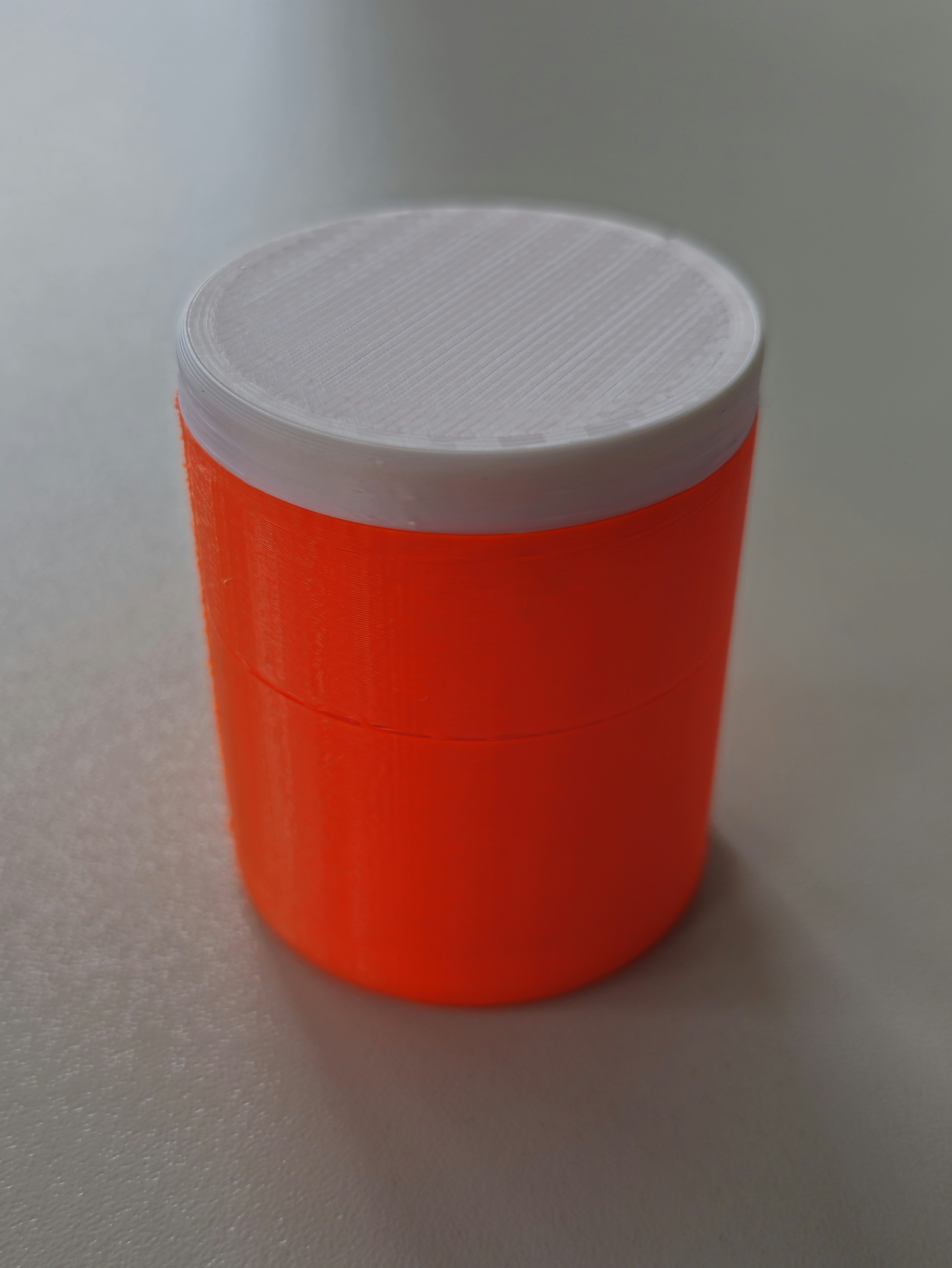Miniatura 3 do modelo 3D Runde Dose mit Gewinde / Round box with thread