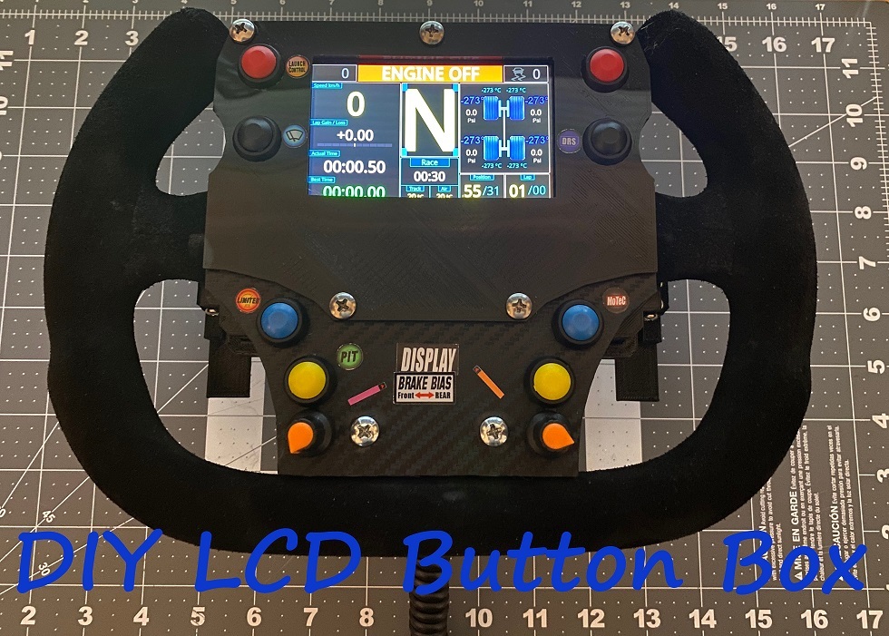 Momo 27c button box with LCD Version 2