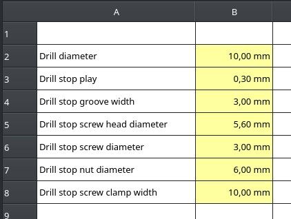 Miniatura 2 do modelo 3D Drill depth stop