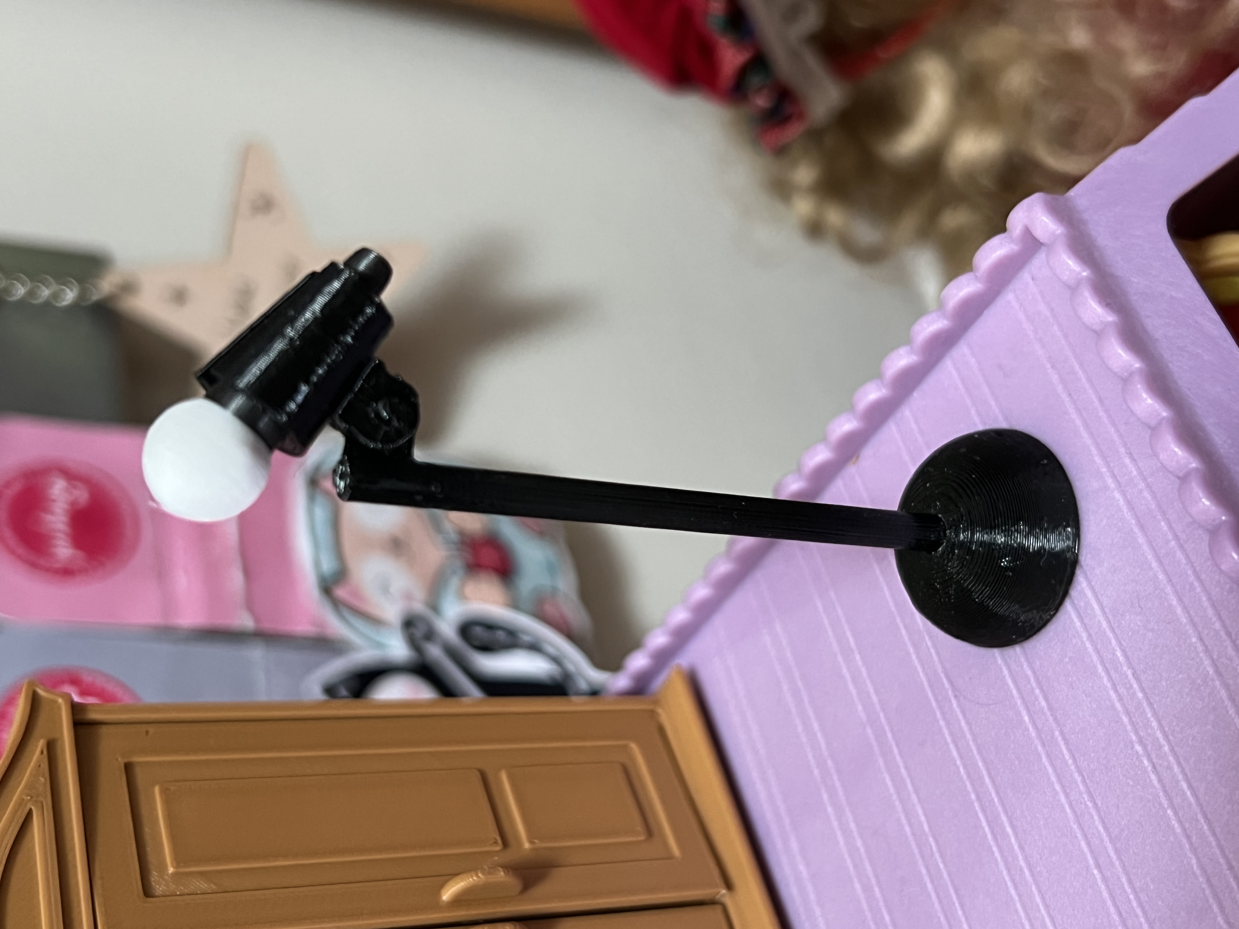 Sylvanian Families microphone & stand