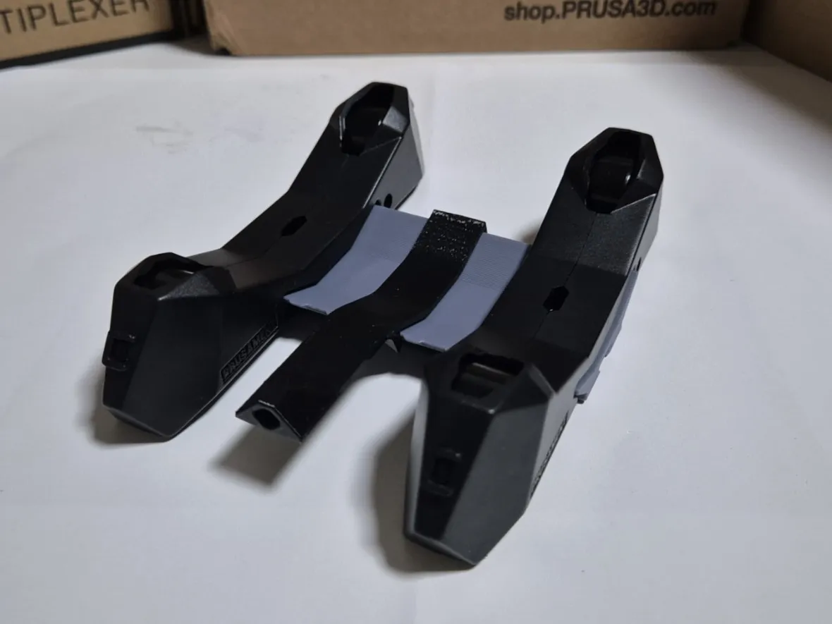 MMU3 Spool Holder Guide with notch by ricebread | Download free STL ...