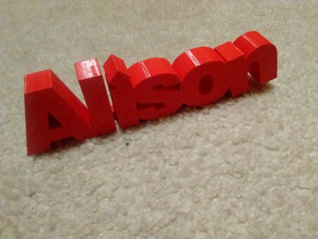 Miniatura 3 do modelo 3D Alison