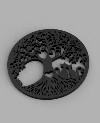 tree of Life keychain arbol de la vida llavero