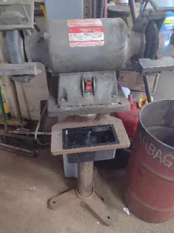 water tray for bench grinder stand