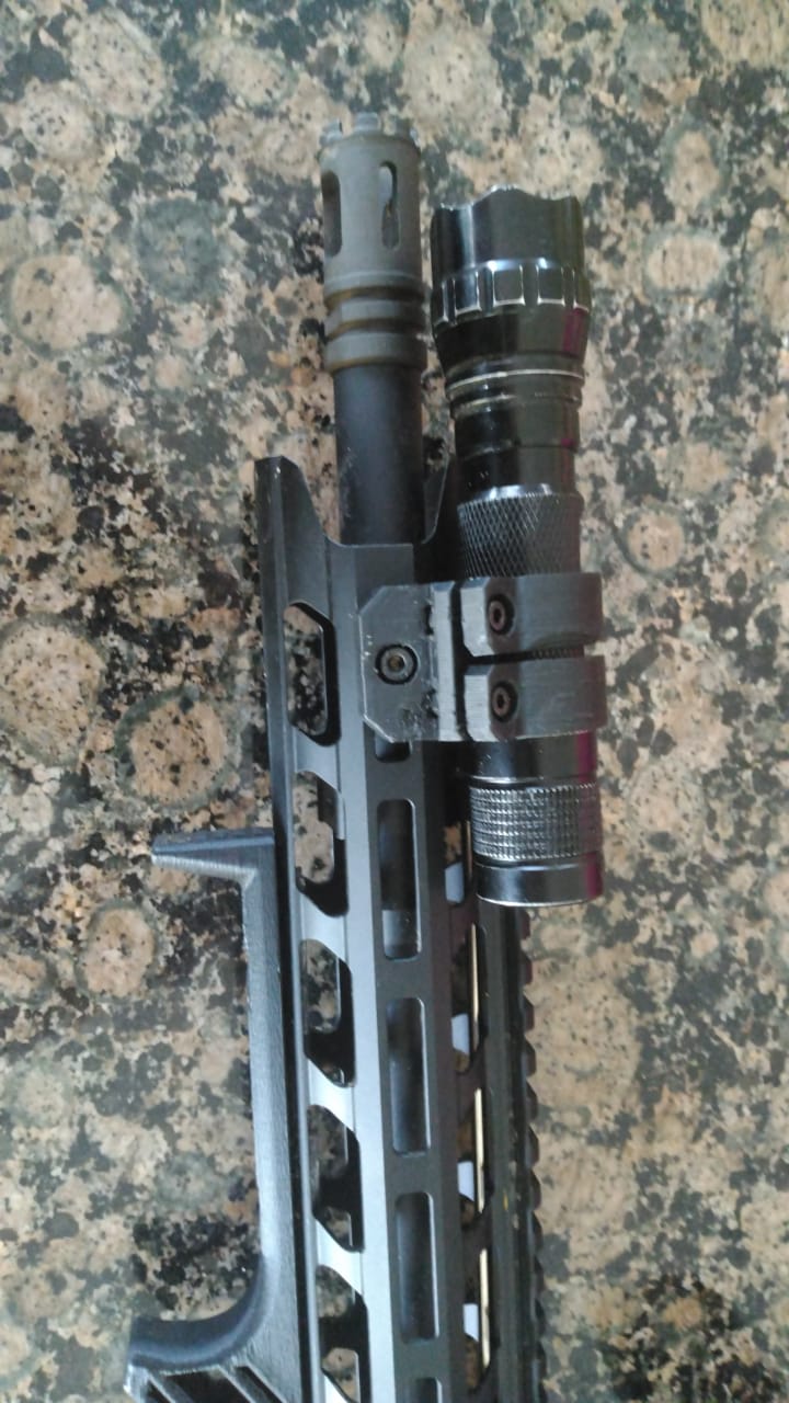 Lamp holder for M-lok / Keymod