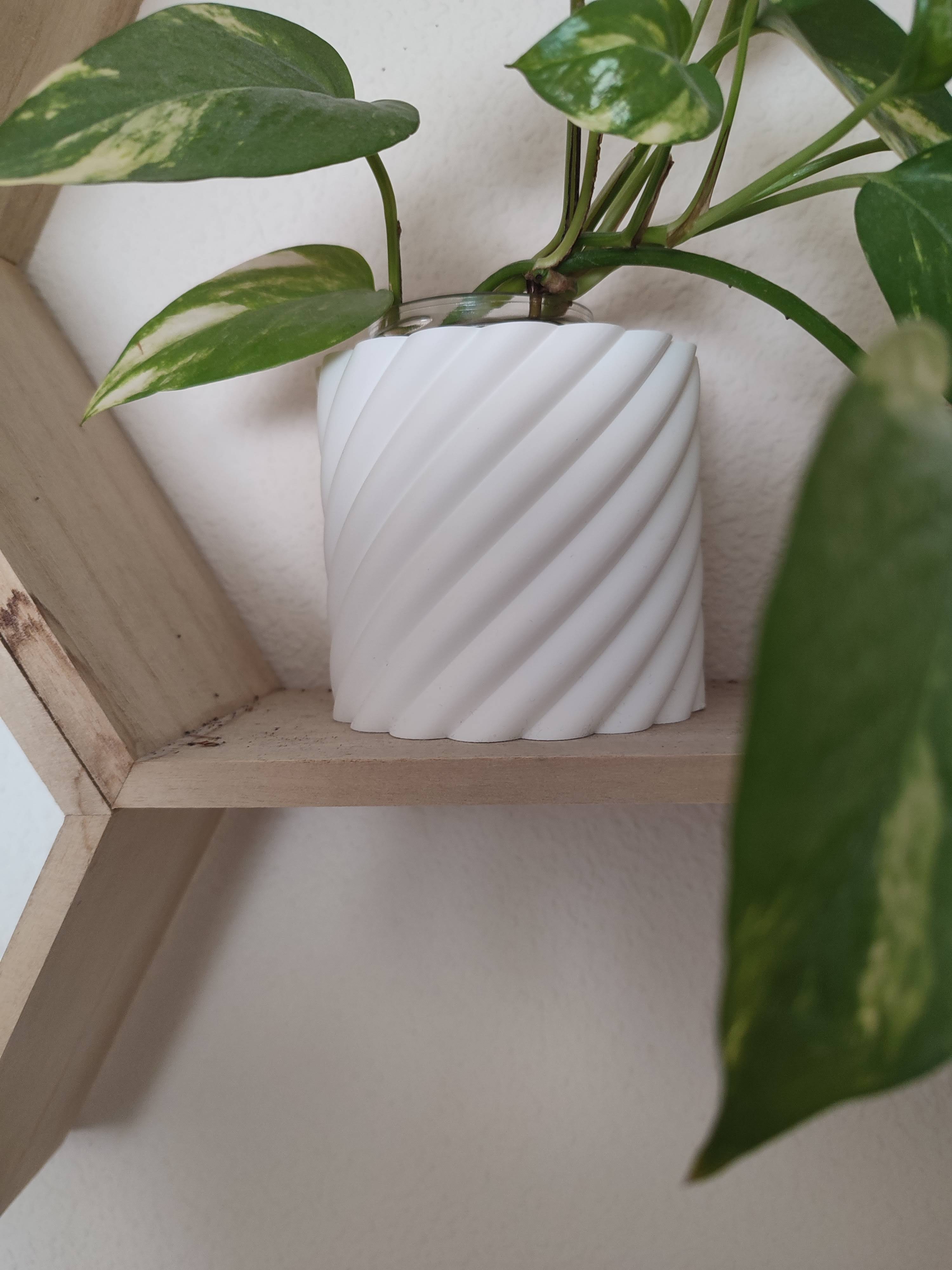 Elegant flower pot