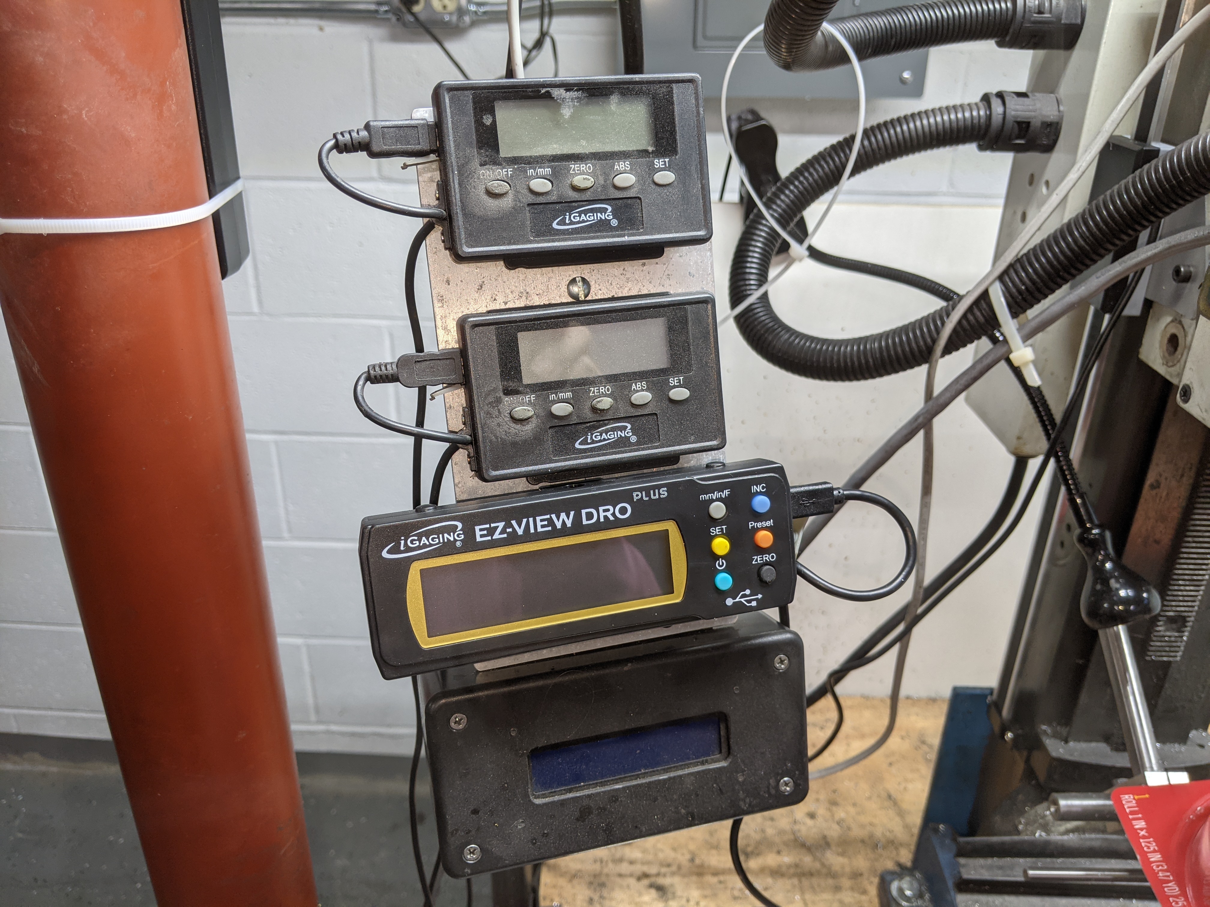 iGaging DRO Mounting Adapter - New to Old