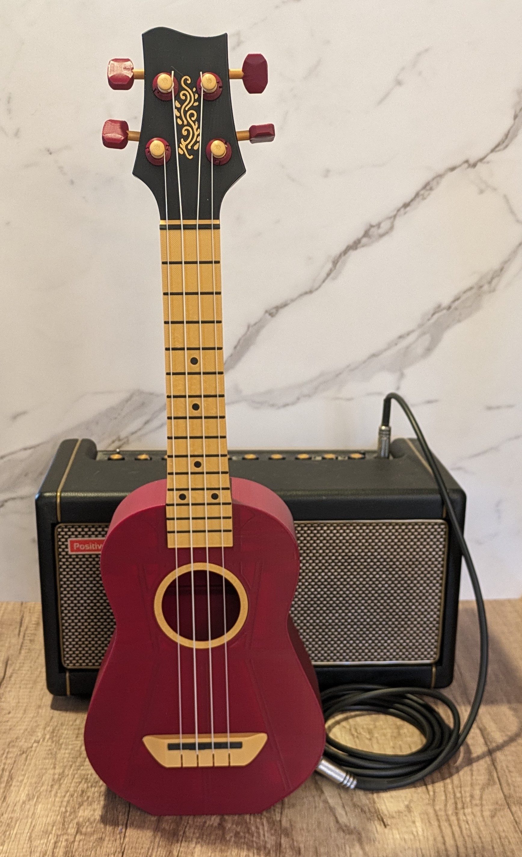 AcousticElectric Soprano Ukulele by Jeff Download free STL model