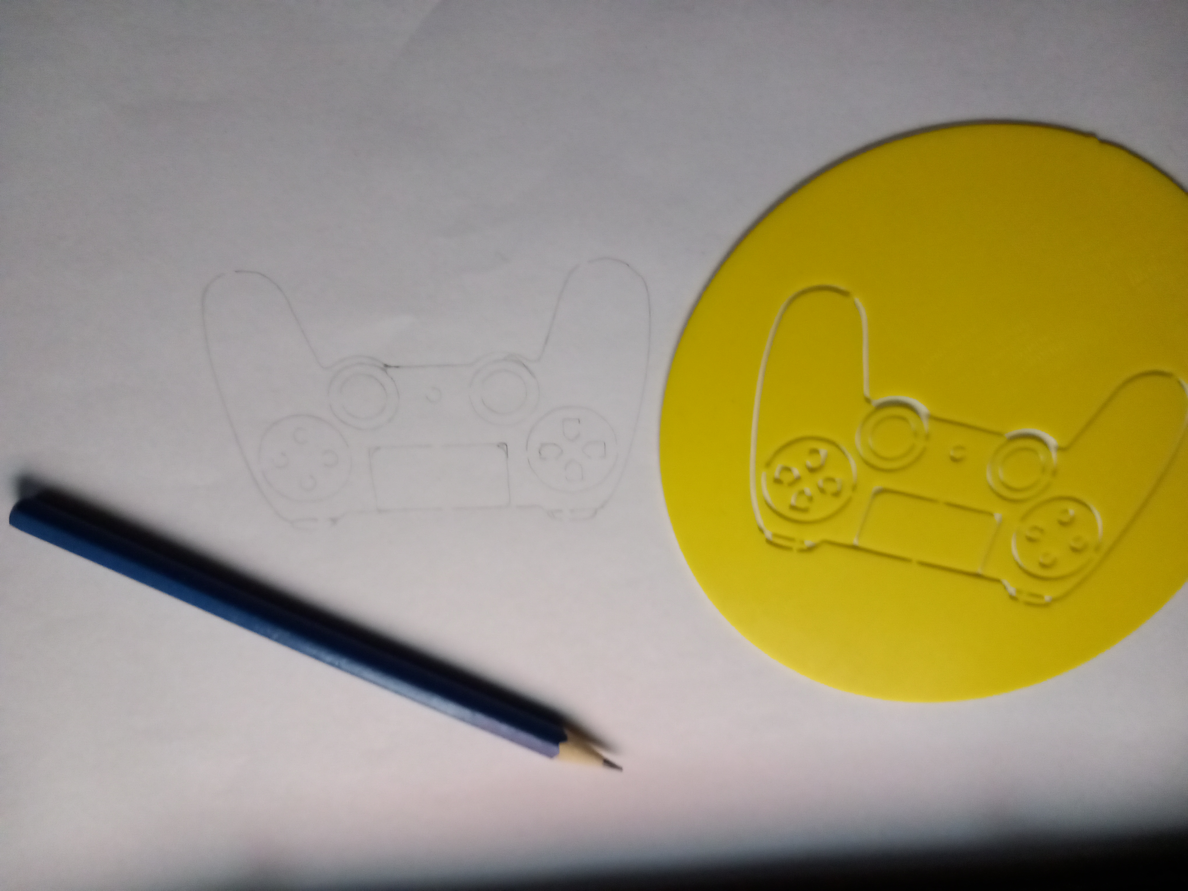 Tracing template for a ps controler
