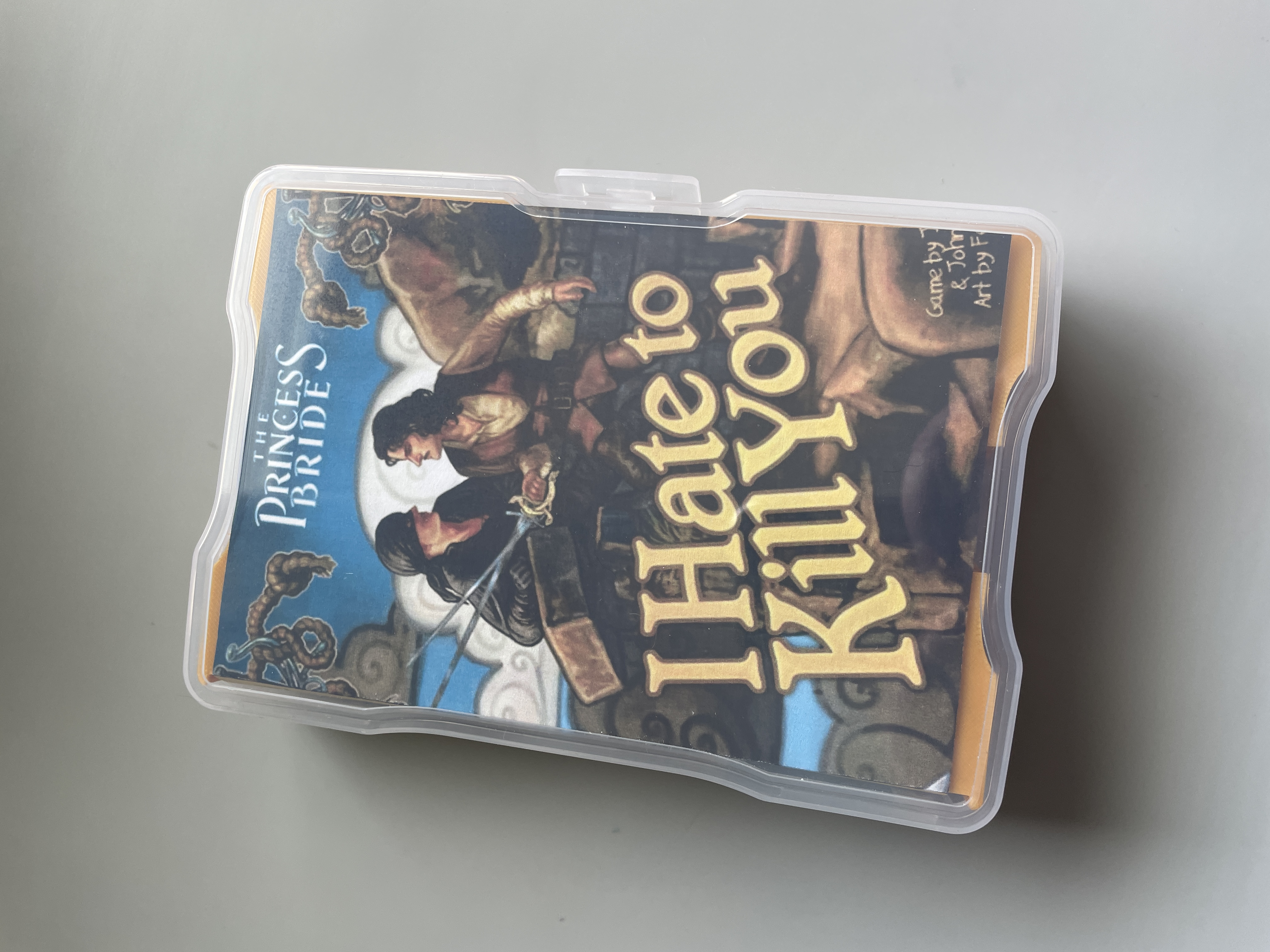 I Hate to Kill you organizer for photo caddy