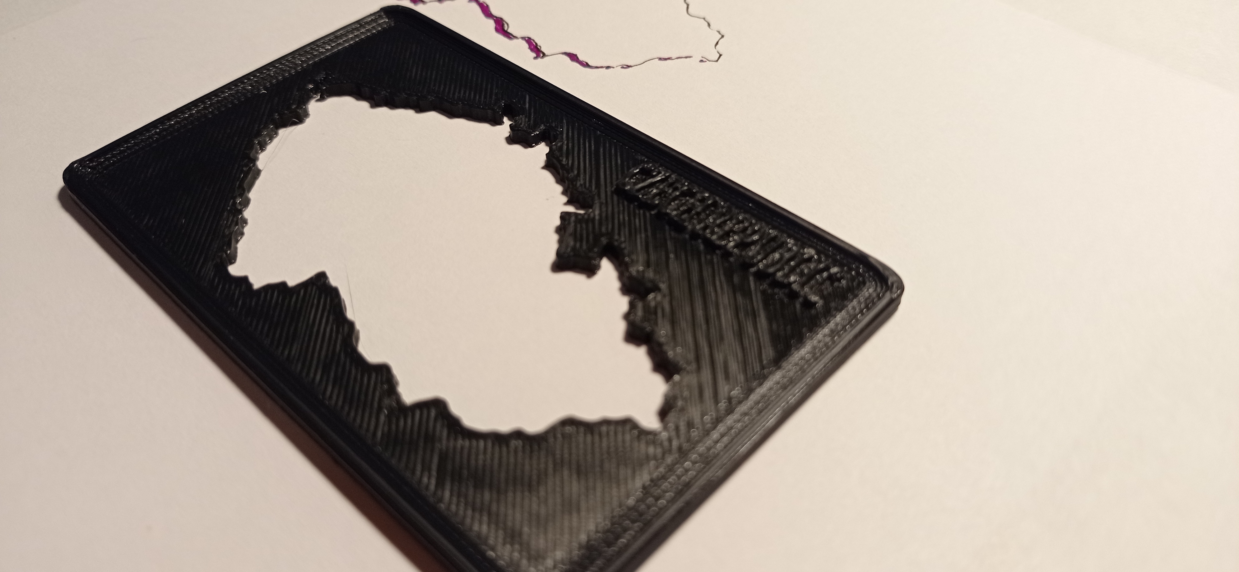 Miniatura 2 do modelo 3D Czech Republic stencil map