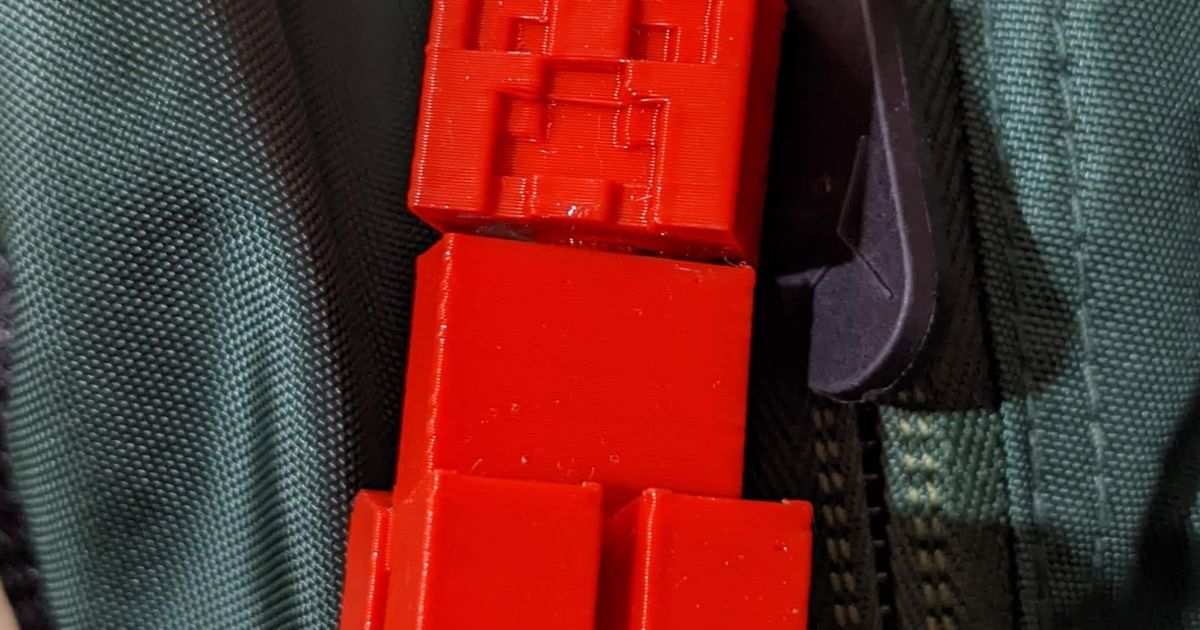 Minecraft Creeper keyring by stixpjr Download free STL model