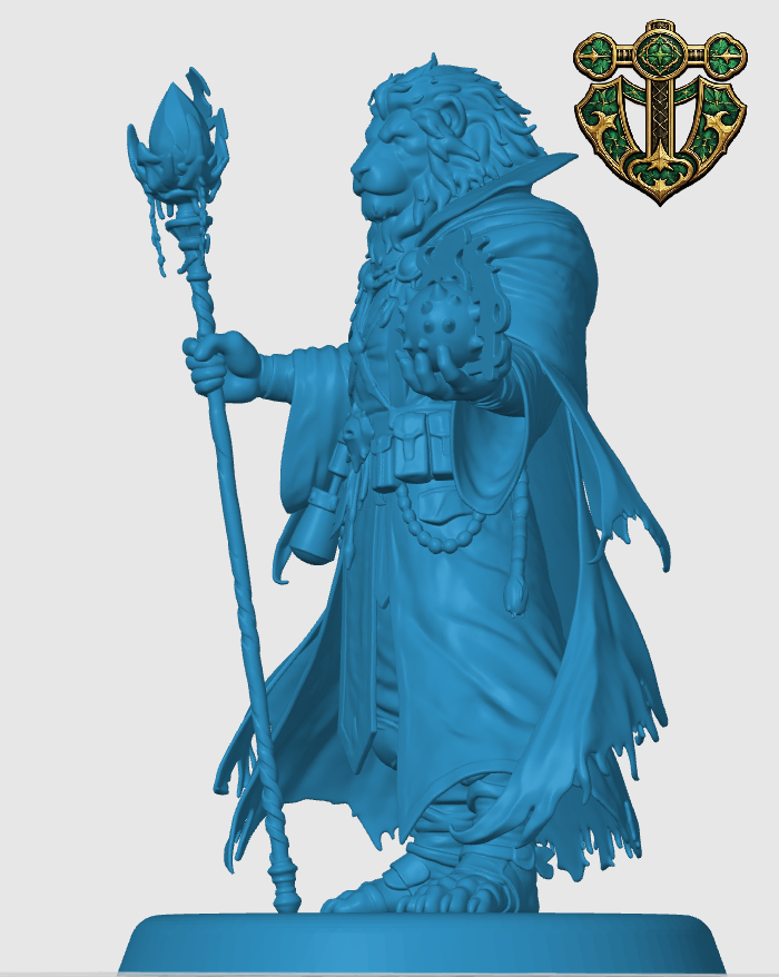 Leonin Warlock — miniatura 4