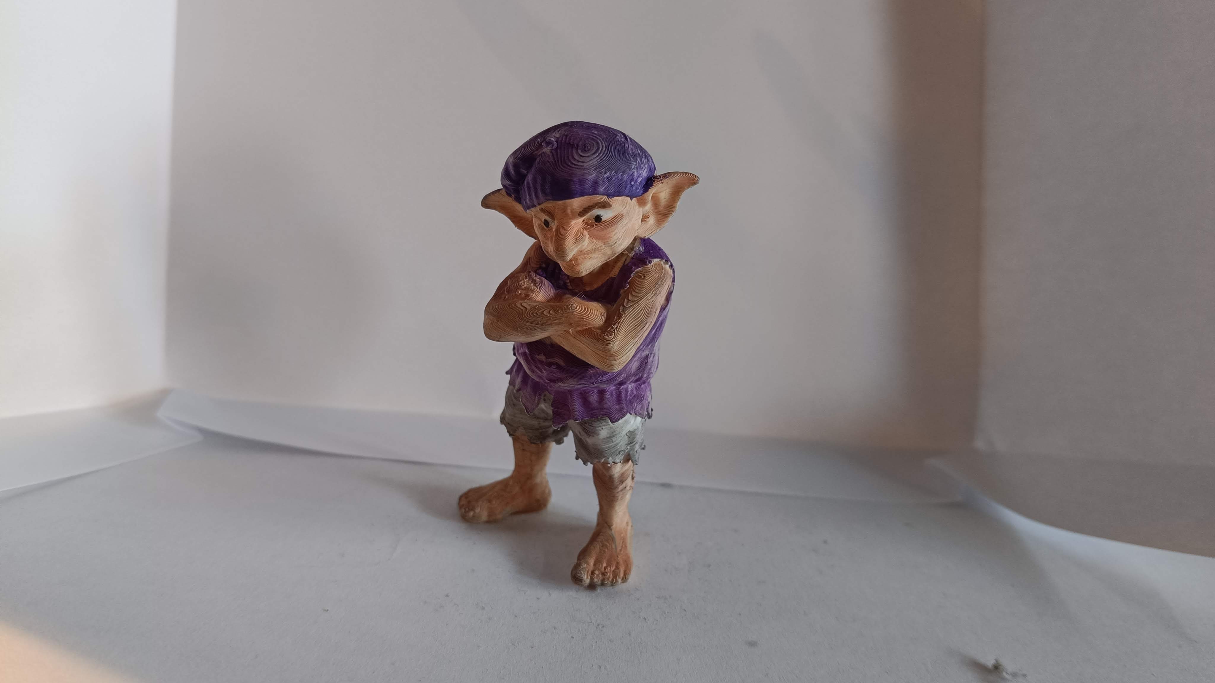 Grumpy goblin 3D model by Helpman