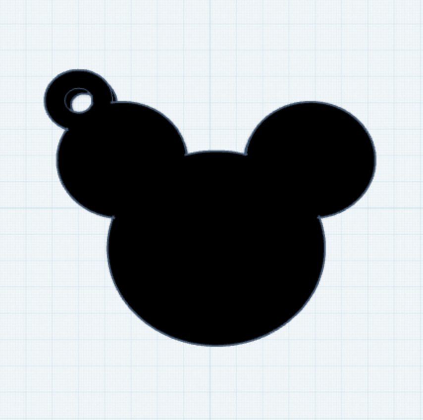 Mickey Keychain