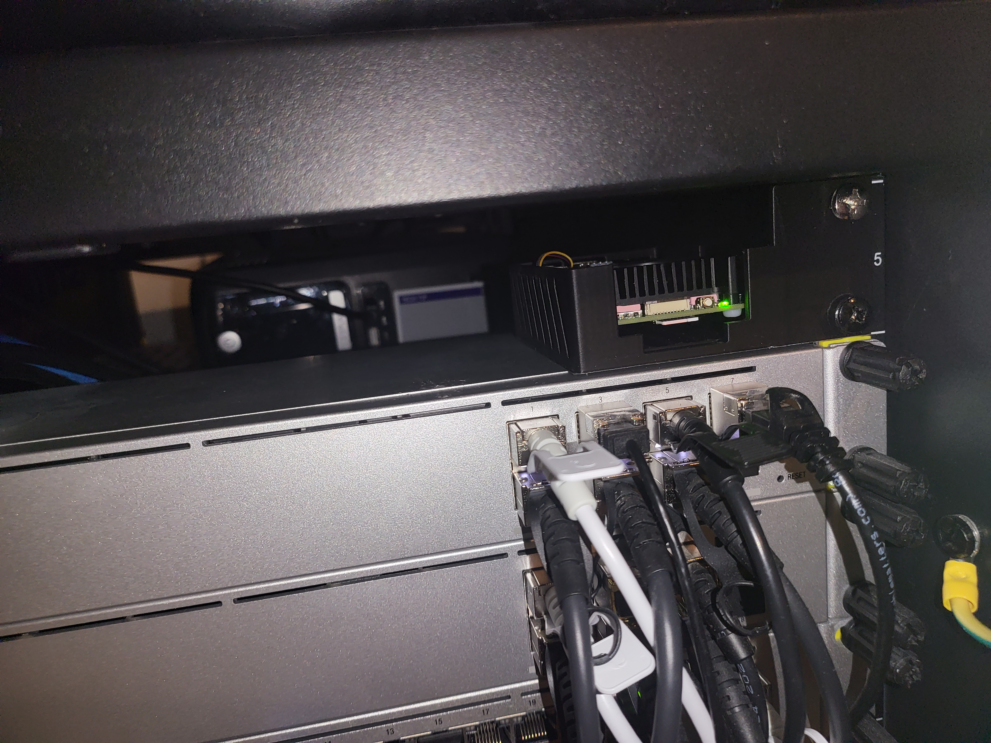 Raspberry Pi 5 rack mount case (Rear facing ports)