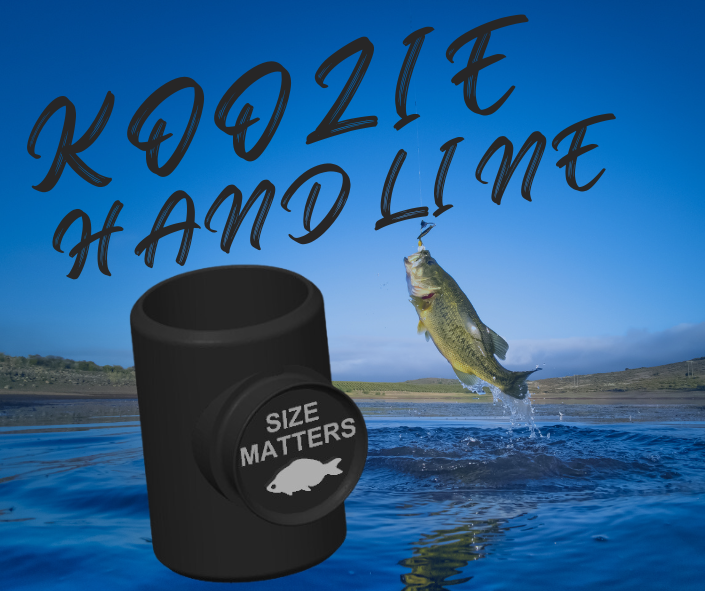 Fishing koozie Size Matters by Dream | Download free STL model ...