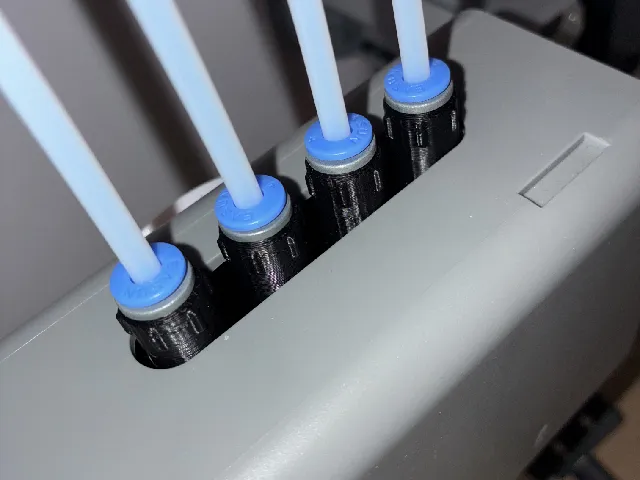 ECAS04 adapters for Flashforge AD5X IFS tubing