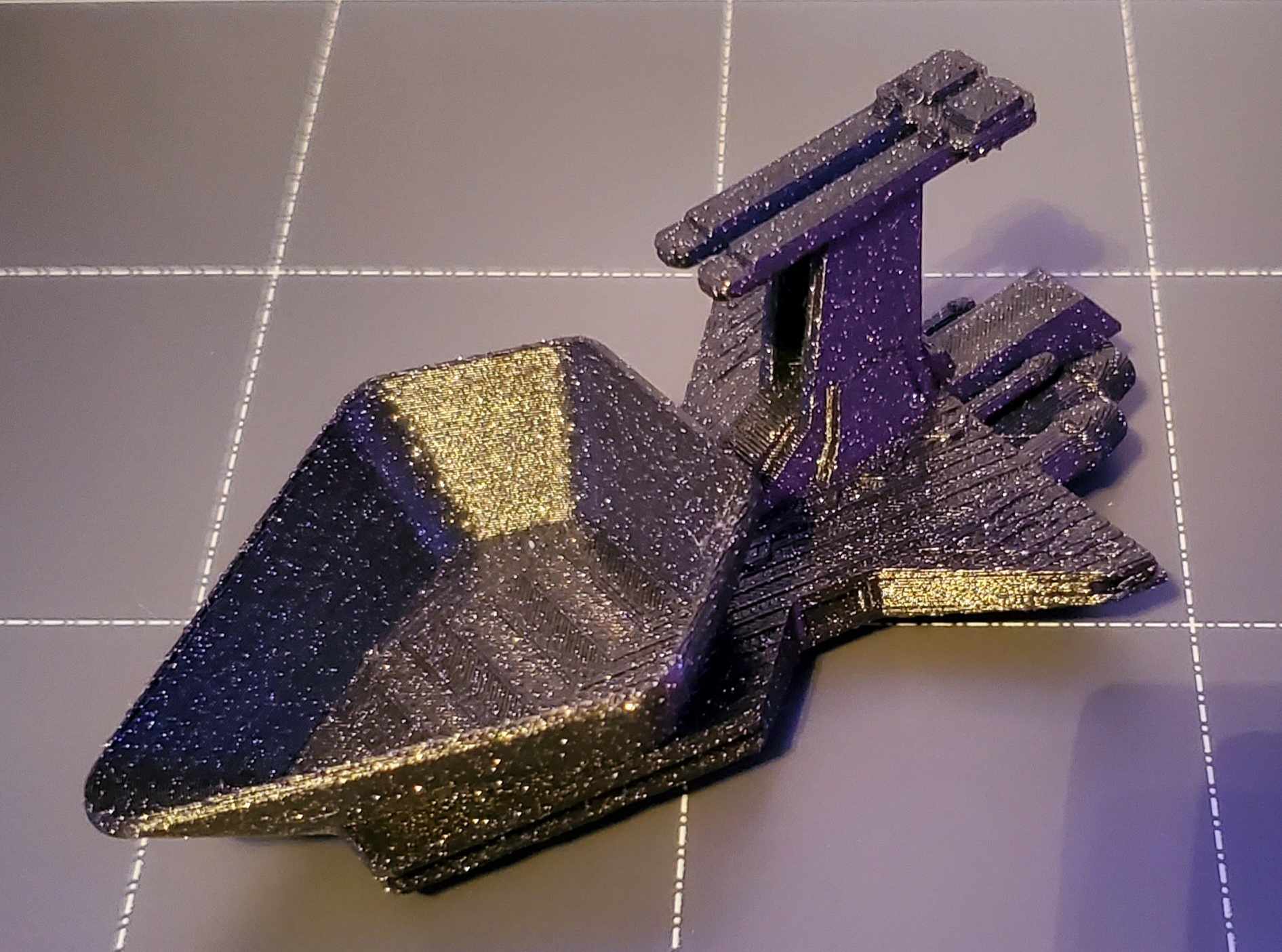 Star Wars Venator Star Destroyer Tray 3D model thumbnail