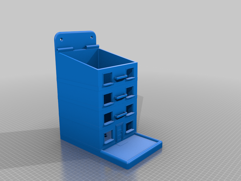 Miniatura 5 do modelo 3D Large Squirrel Feeder
