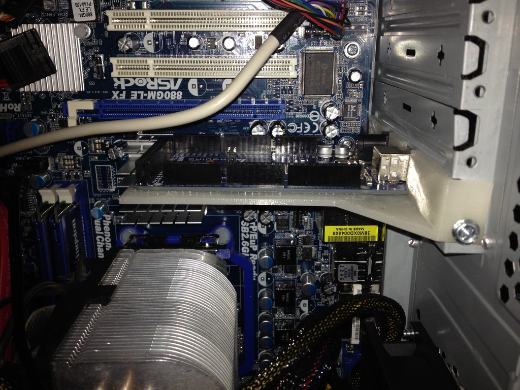 PCI slot mount for Arduino Uno/Mega by Agent Skwerl | Download free STL ...