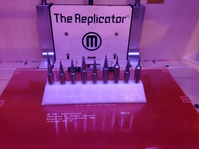 Solder tip stand for Aoyue soldering stations