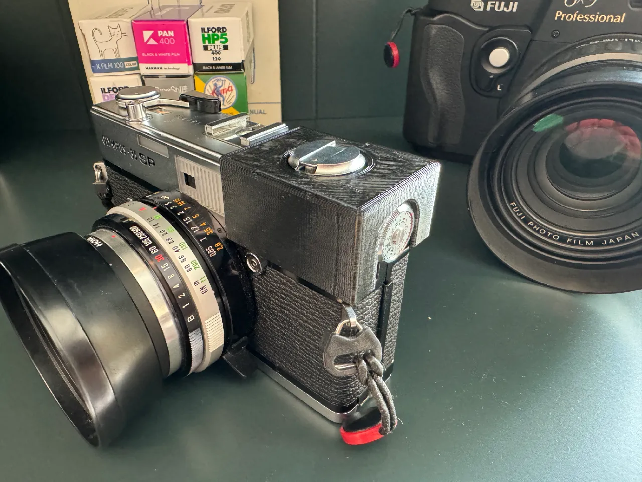 Olympus 35 SP Film Camera Meter and Viewfinder Cover by
