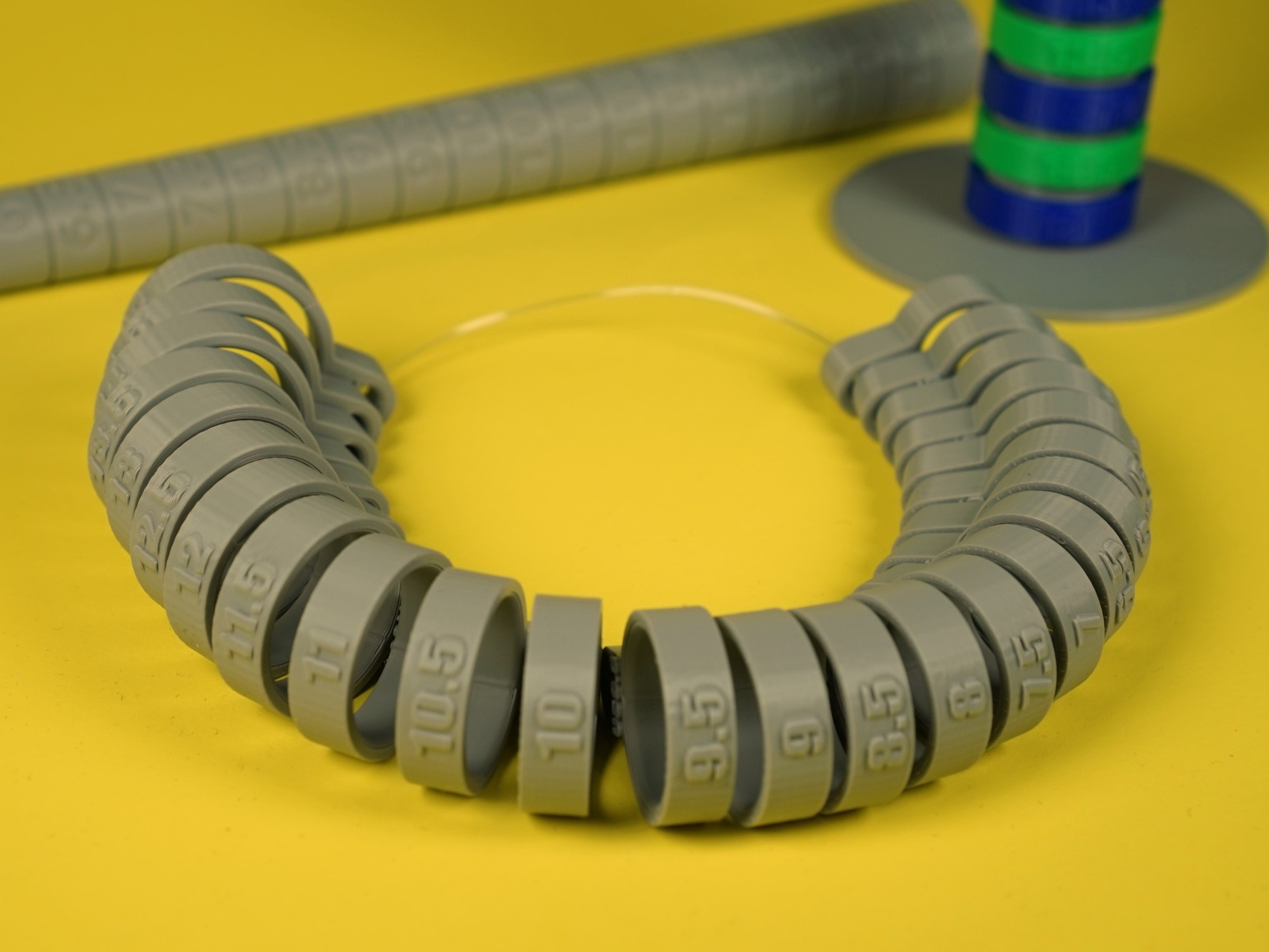 Miniatura 2 do modelo 3D Ring Sizing Kit + International Guide
