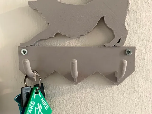 Husky/Dog Key Hook Hanger