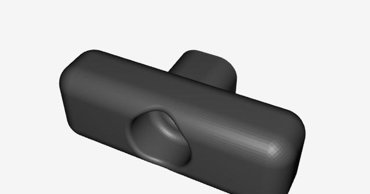 Pull Rope Handle by Tom Anderson (The Real NEO) Download free STL model