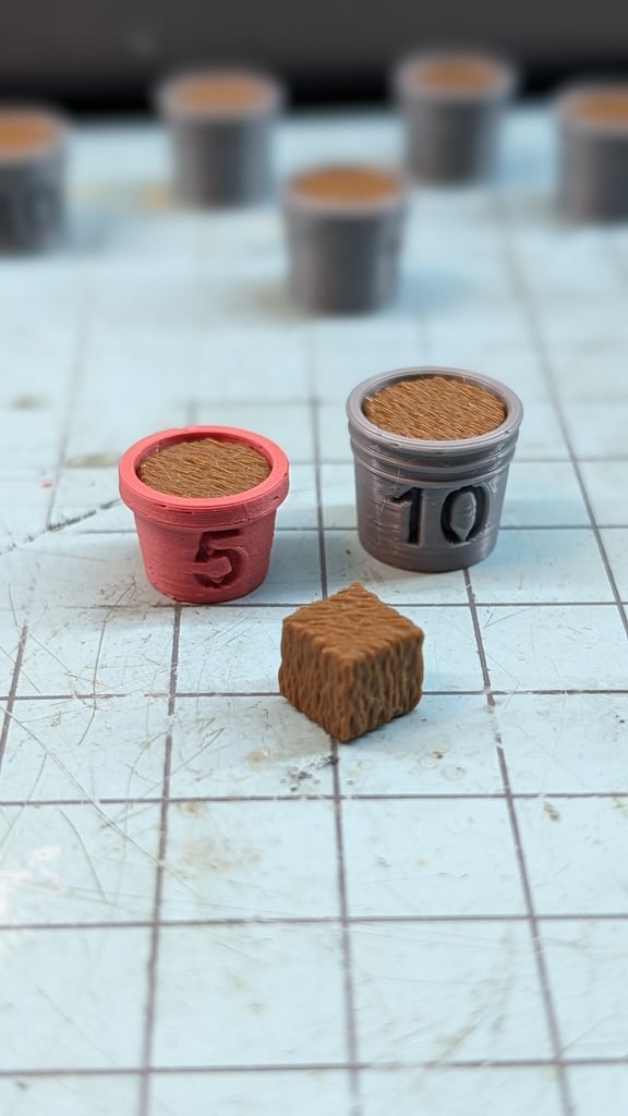 Earth components - Board Game