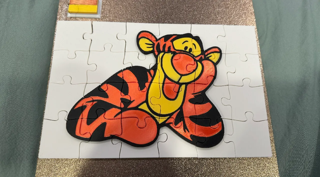 Tigger Puzzle by neverkn0wsb357 | Download free STL model