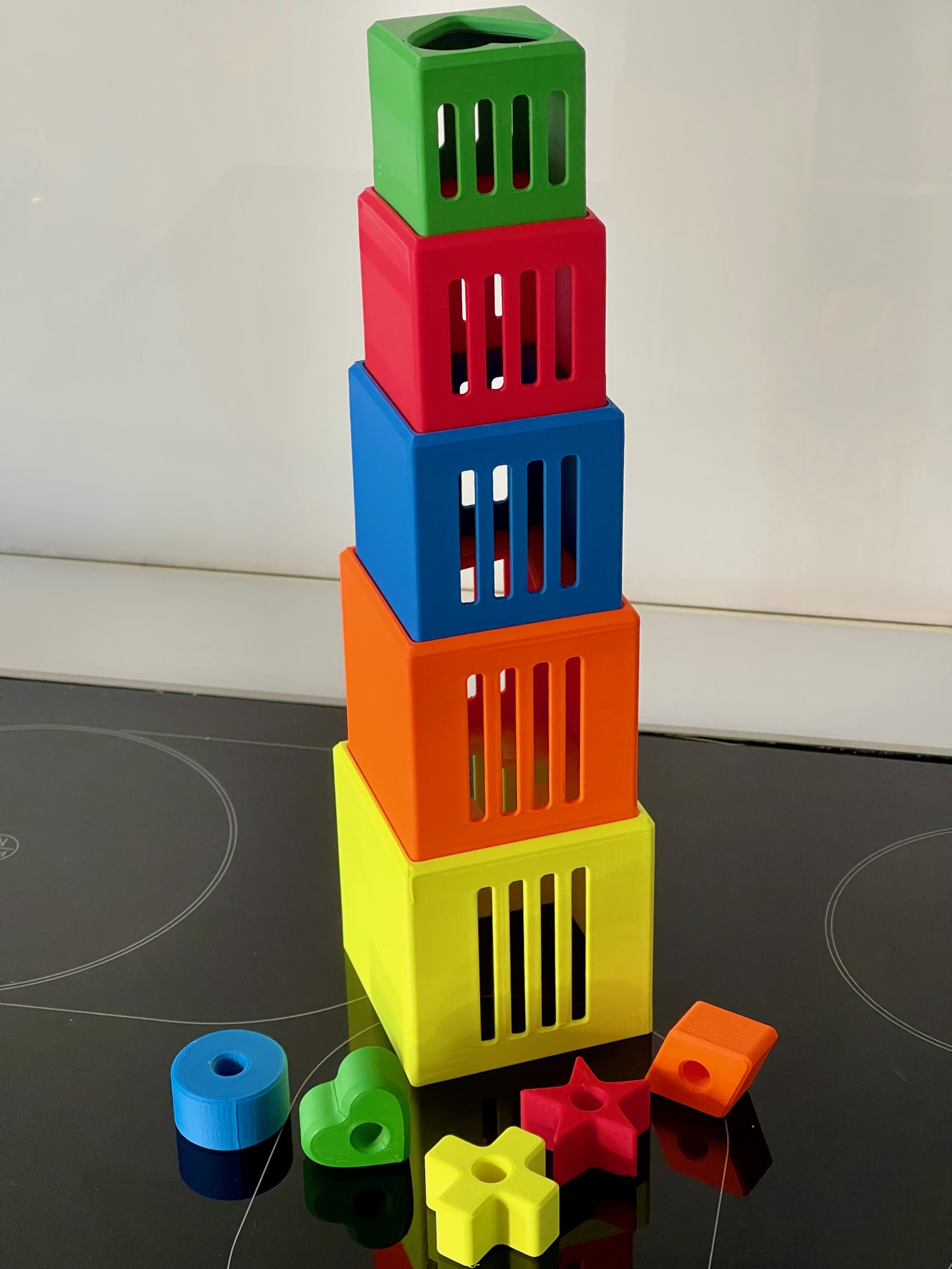 Children's Tower Toy by vmLOGIC | Download free STL model | Printables.com