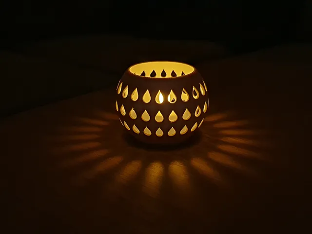 Droplets - Tealight Holder