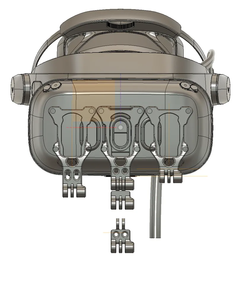 Vive Facial Tracker Magnetic Mount by cucumberworks | Download