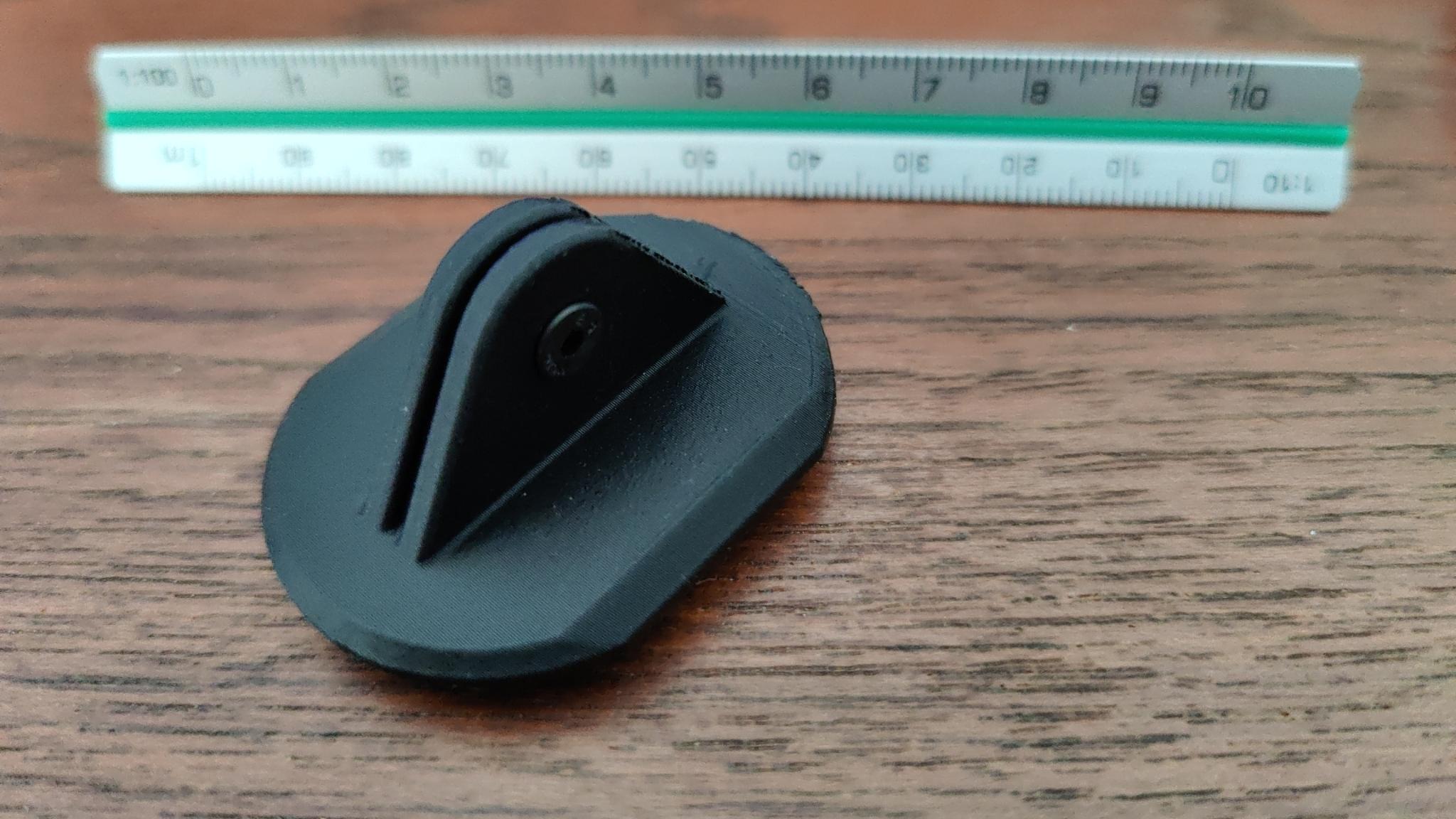 Garmin varia mount race number holder