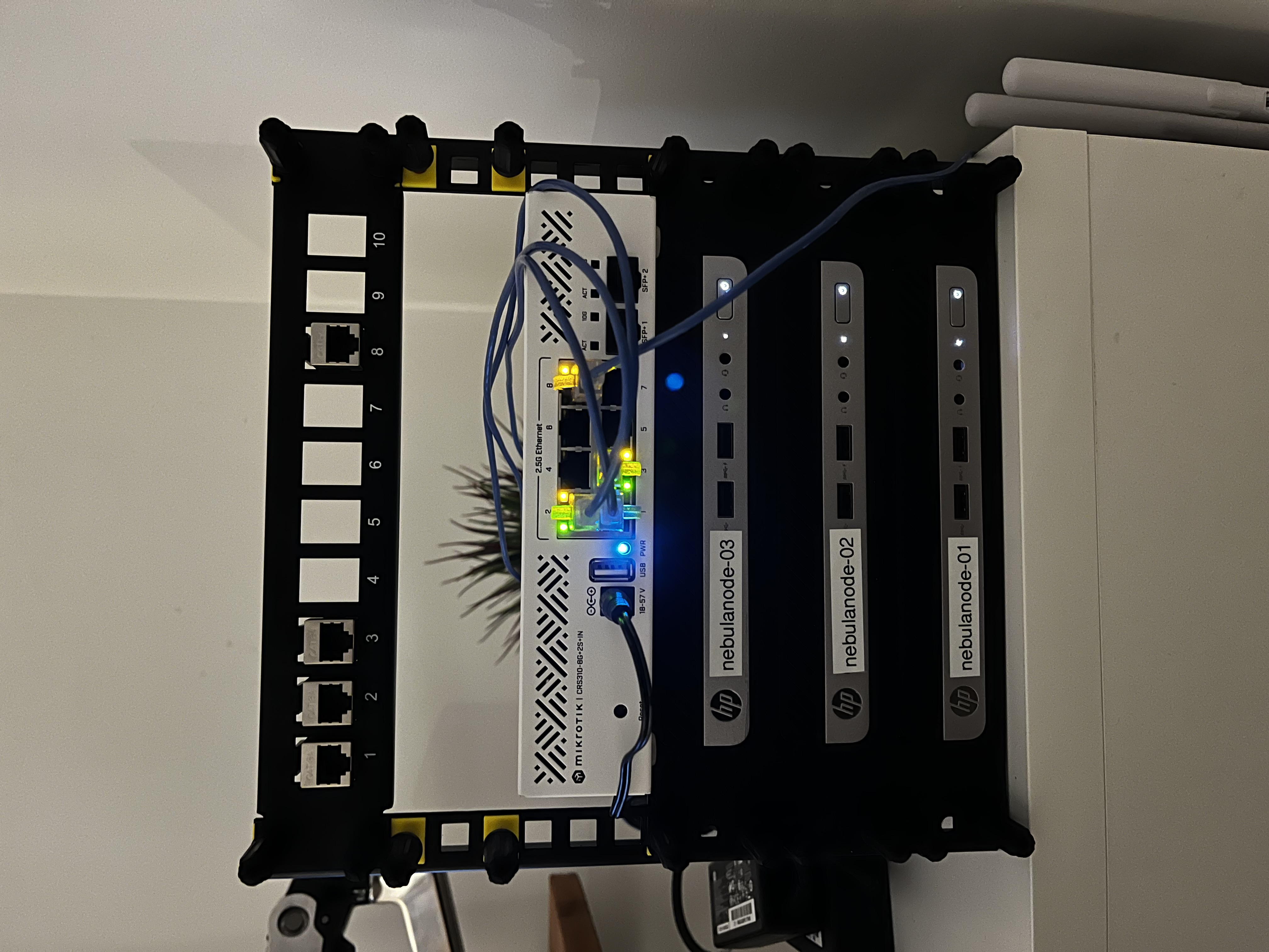 10" 1U Rack Mount for HP ProDesk Mini G4