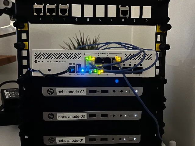 10" 1U Rack Mount for HP ProDesk Mini G4