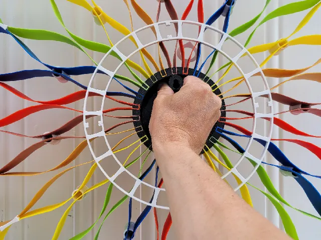Sunflower Clock Petal Brace (4 parts)