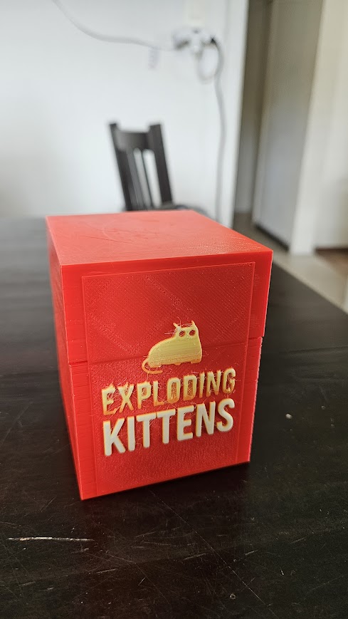 Exploding Kittens Box Front Plate (Hueforge) by hdrodel | Download free ...
