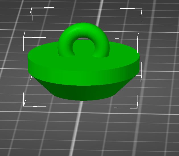 Miniatura 2 do modelo 3D Bathroom Sink Plug