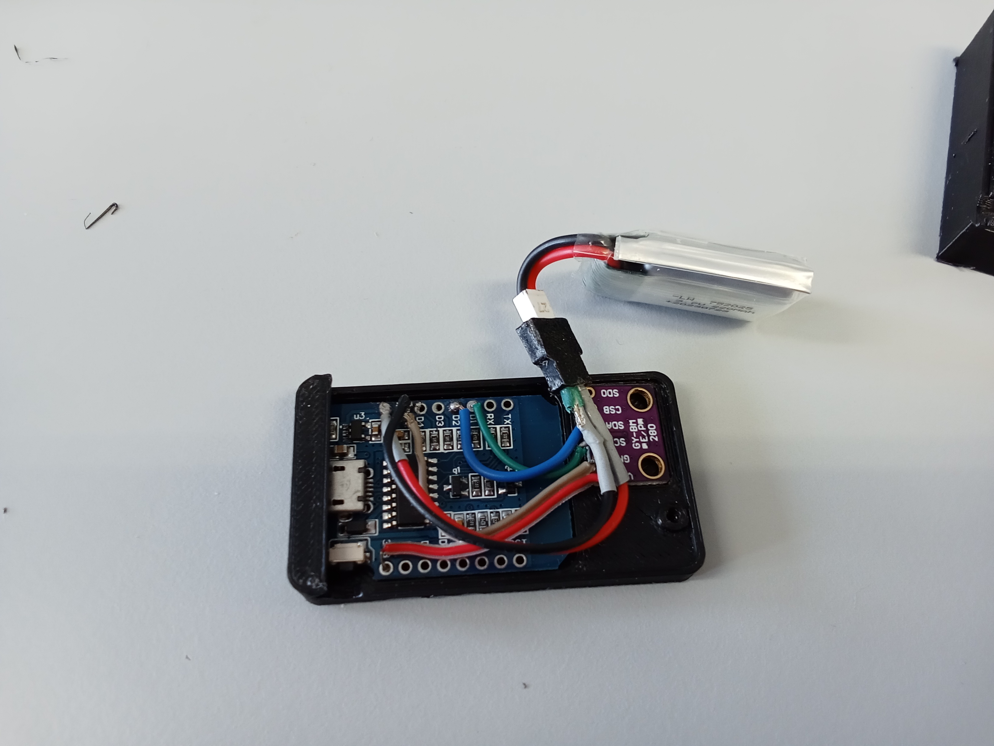 BME280 ESP8266 Battery case by יותם חיים | Download free STL model ...