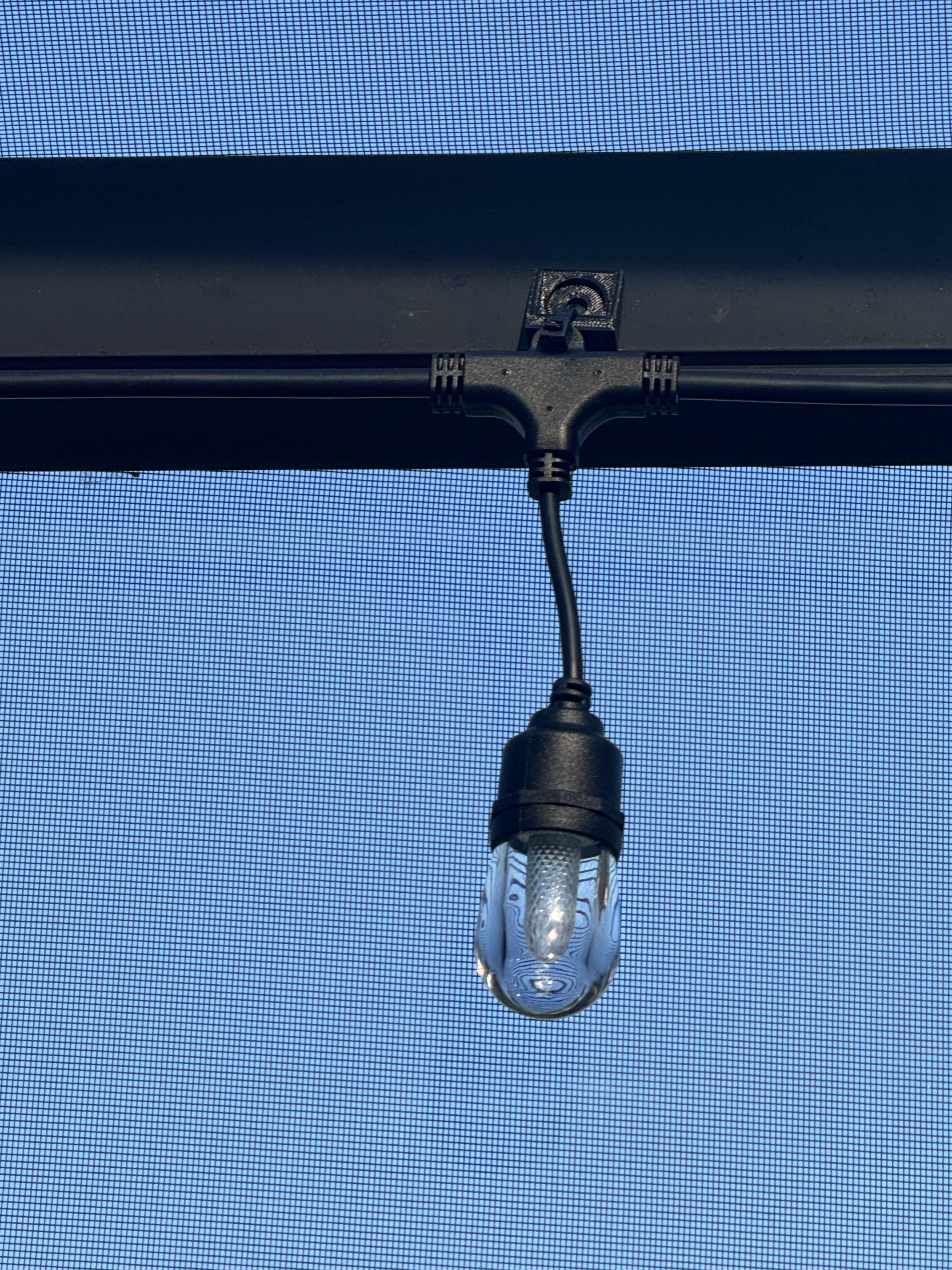 Outdoor LED String Light Mount