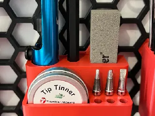 HSW Weller Solder Rack by bodgerator | Download free STL model ...