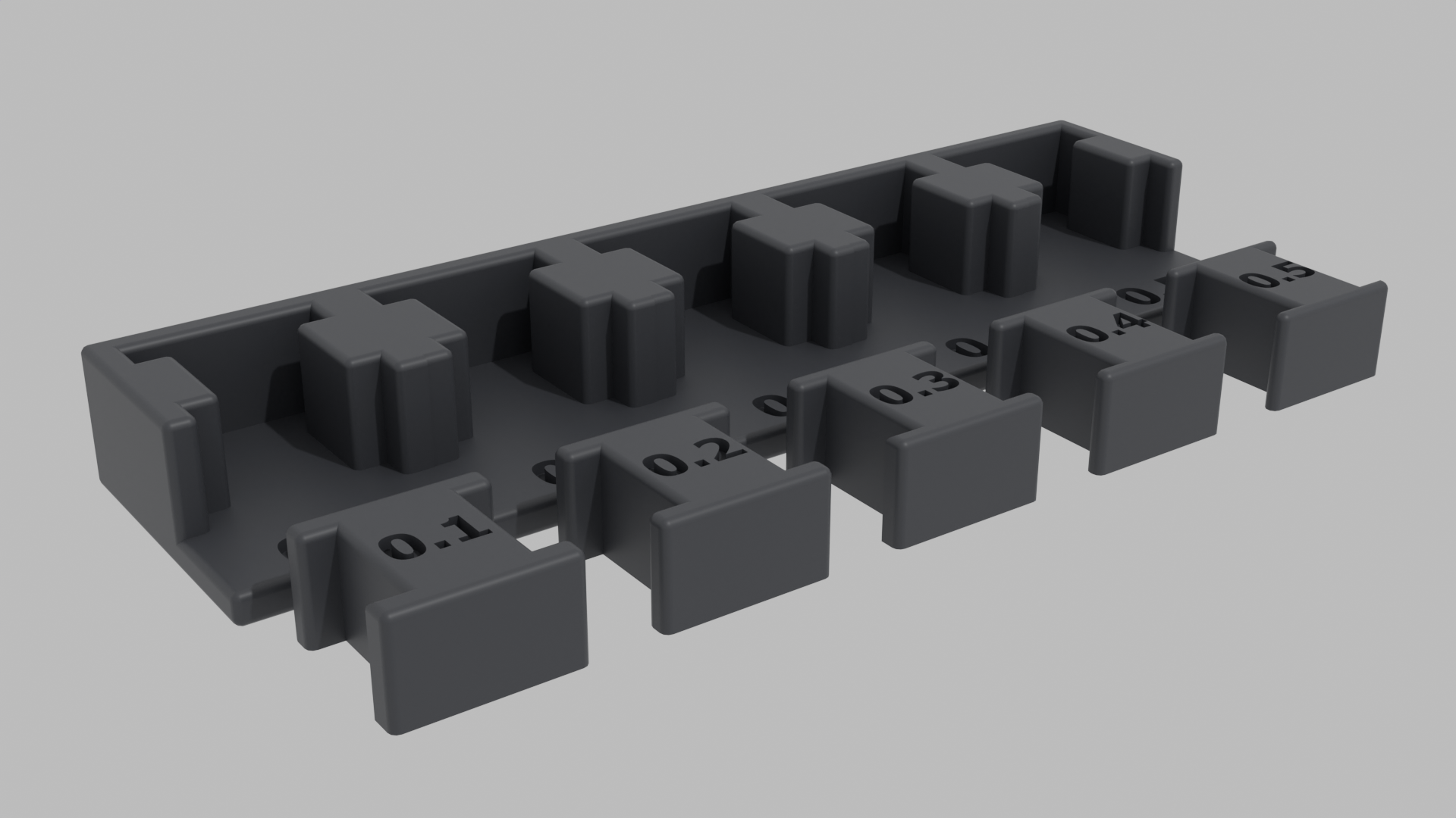 Miniatura 3 do modelo 3D XY Size Compensation Test