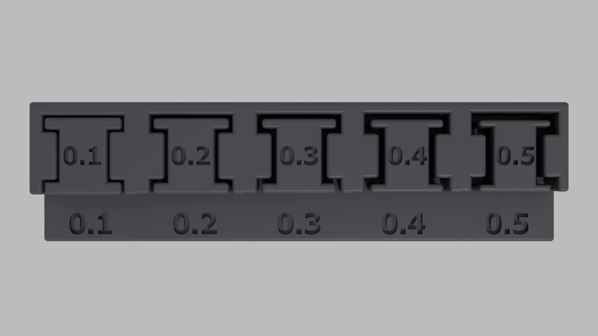 Miniatura 4 do modelo 3D XY Size Compensation Test