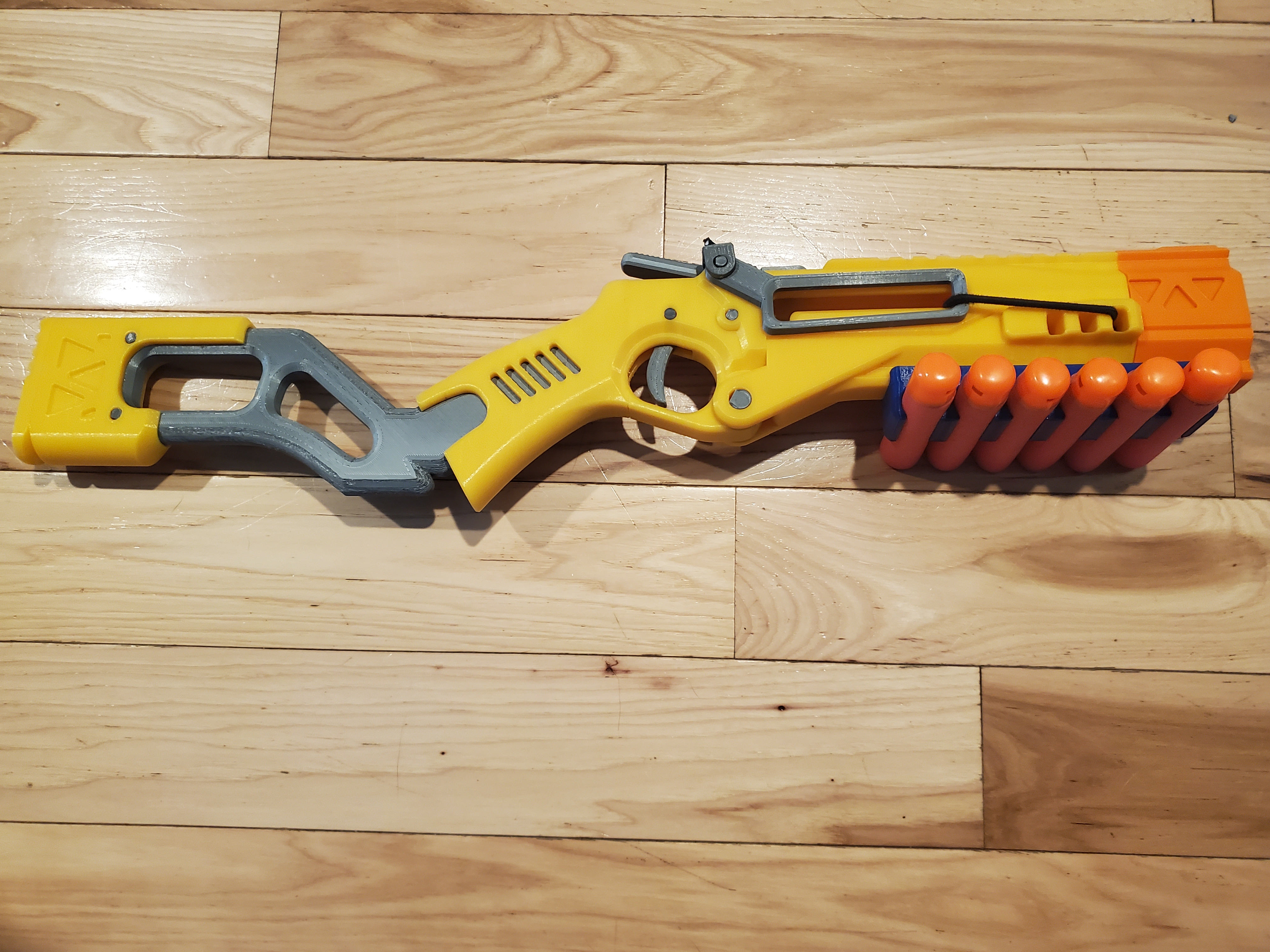 Picatinny 6 Mega Dart Holder