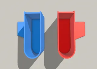 Corner Book shaped book Mark Holder