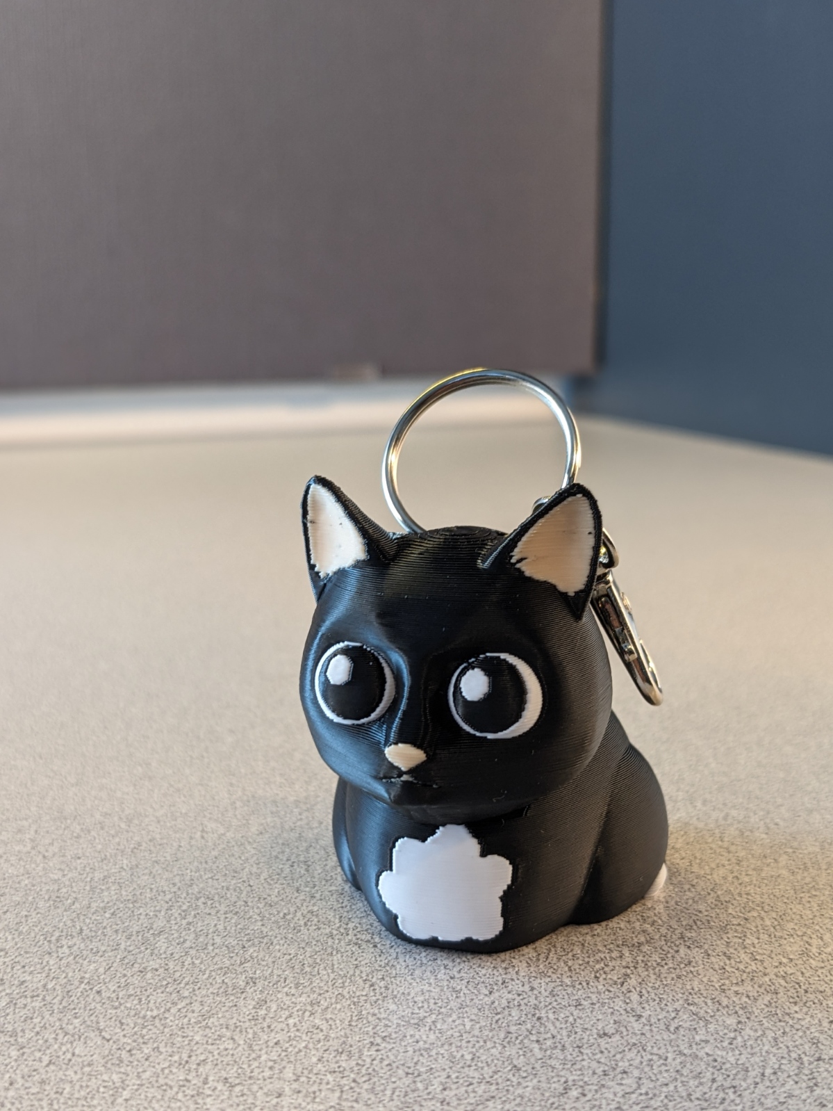 Miniatura 2 do modelo 3D Cat Keychain