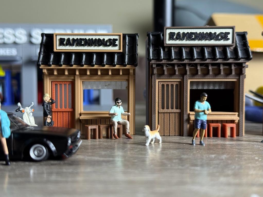 1:64 Ramen House Diorama